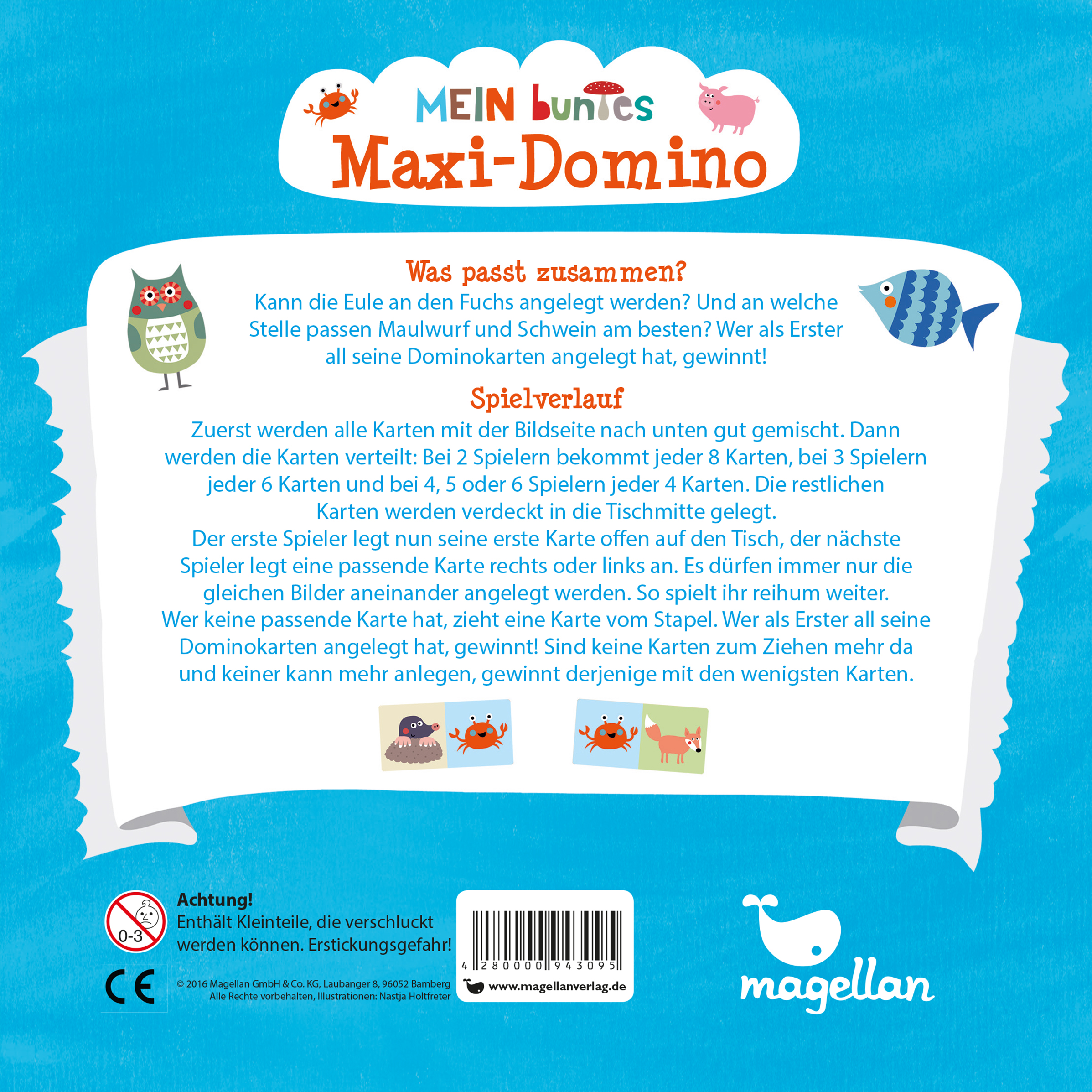Mein buntes Maxi-Domino