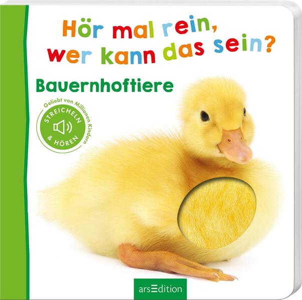 Hör mal rein, wer kann das sein? Bauernhoftiere - Soundbuch (Mängelexemplar)