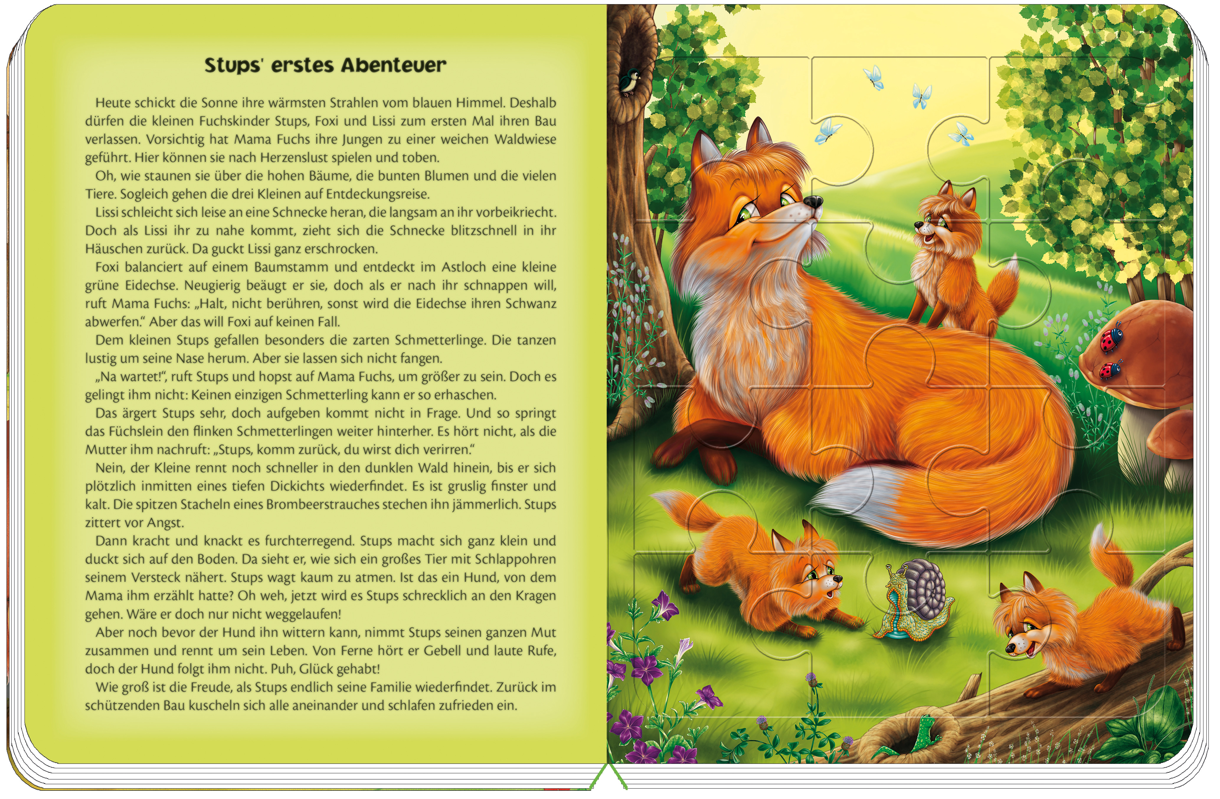 Trötsch Tiergeschichten Puzzlebuch - Beschäftigungsbuch Entdeckerbuch Puzzlebuch