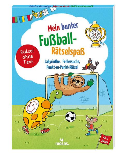 Mein bunter Fußball Rätselspaß (Mängelexemplar)