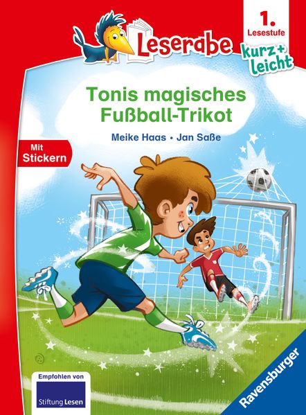 Leserabe 1. Lesestufe Kurz und leicht - Tonis magisches Fußball-Trikot (Mängelexemplar)