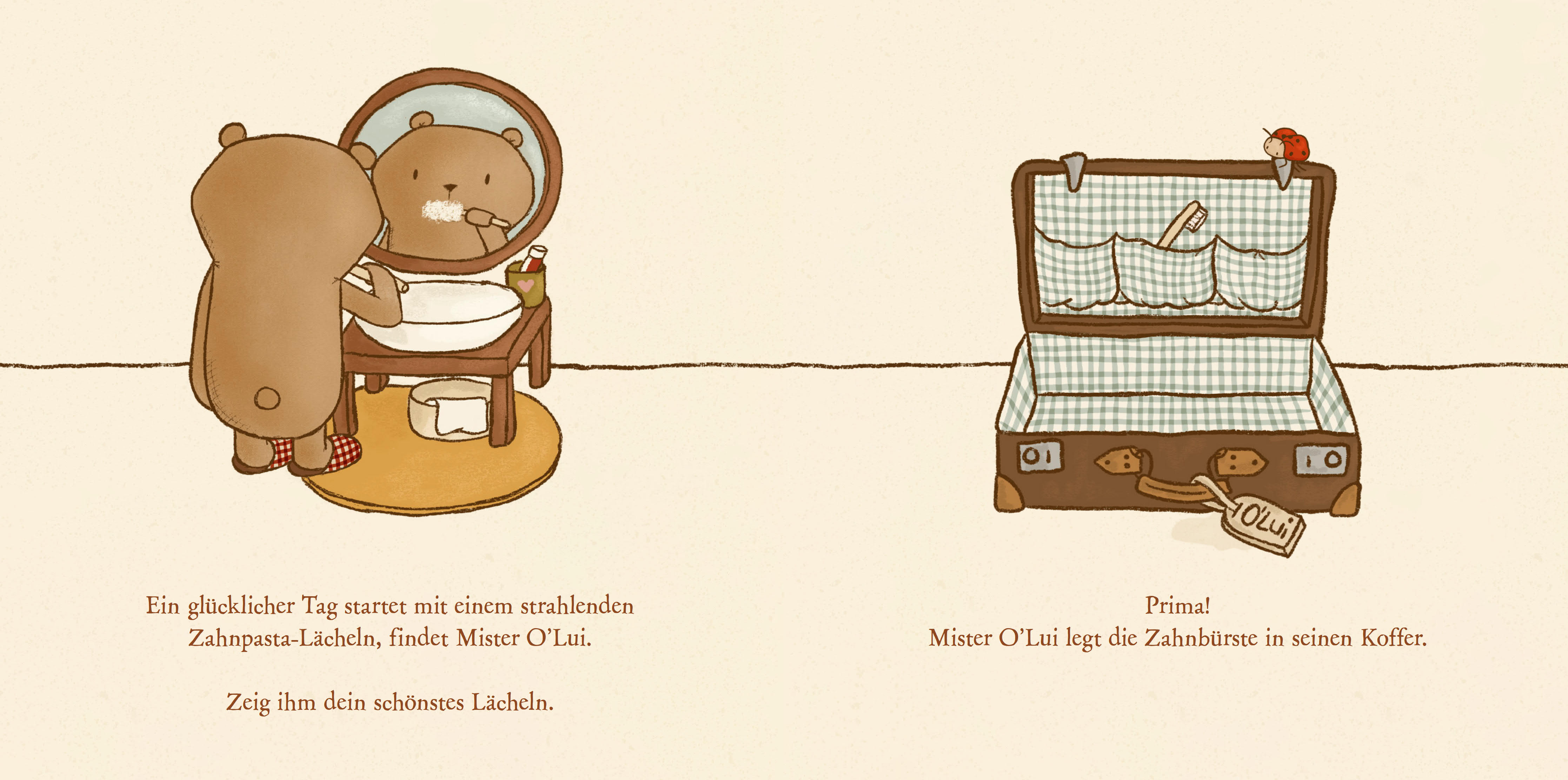 Mister O'Lui packt das Glück in seinen Koffer (Mängelexemplar)