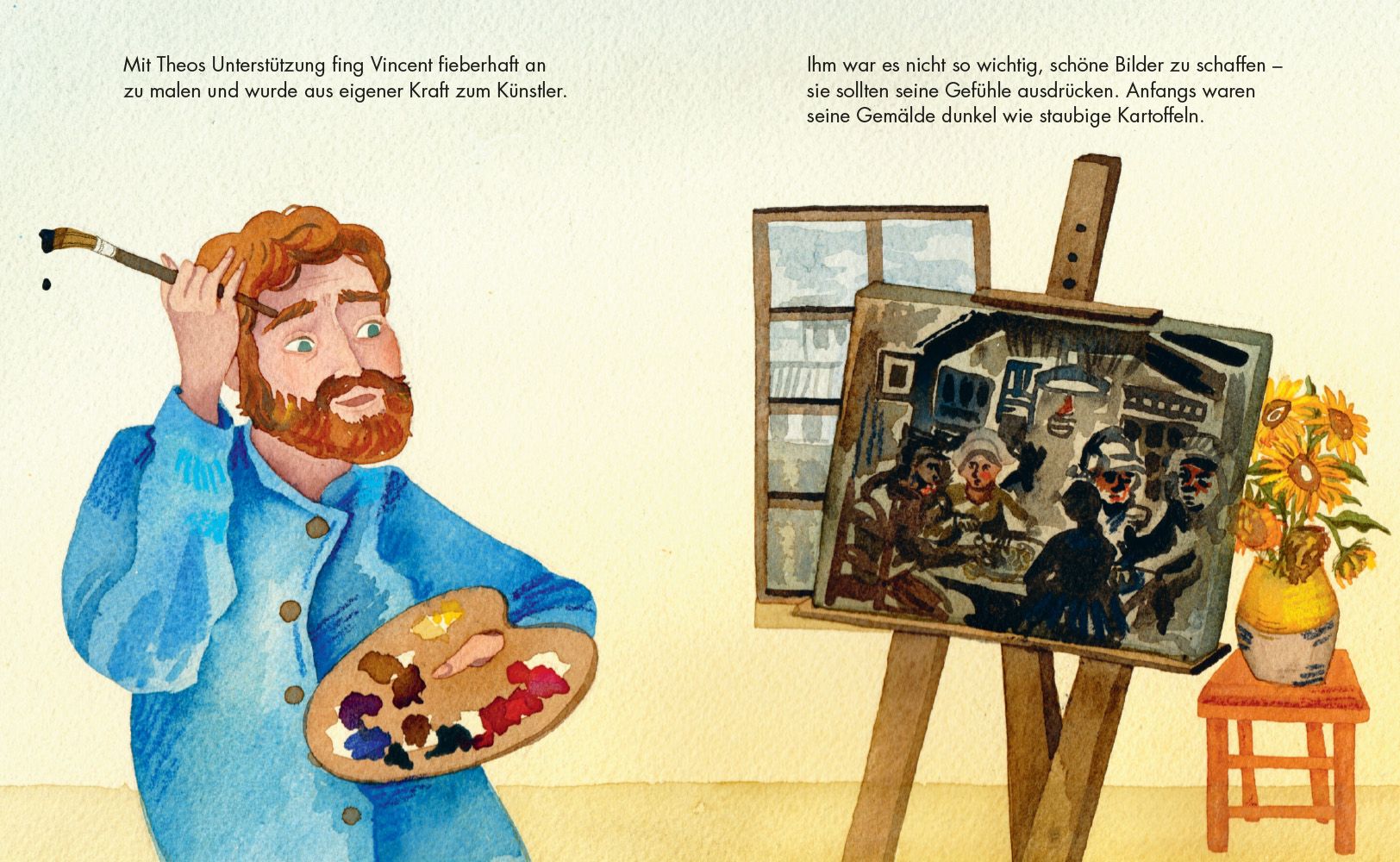 Vincent van Gogh – Little People, BIG DREAMS (Deutsche Ausgabe) (Mängelexemplar)