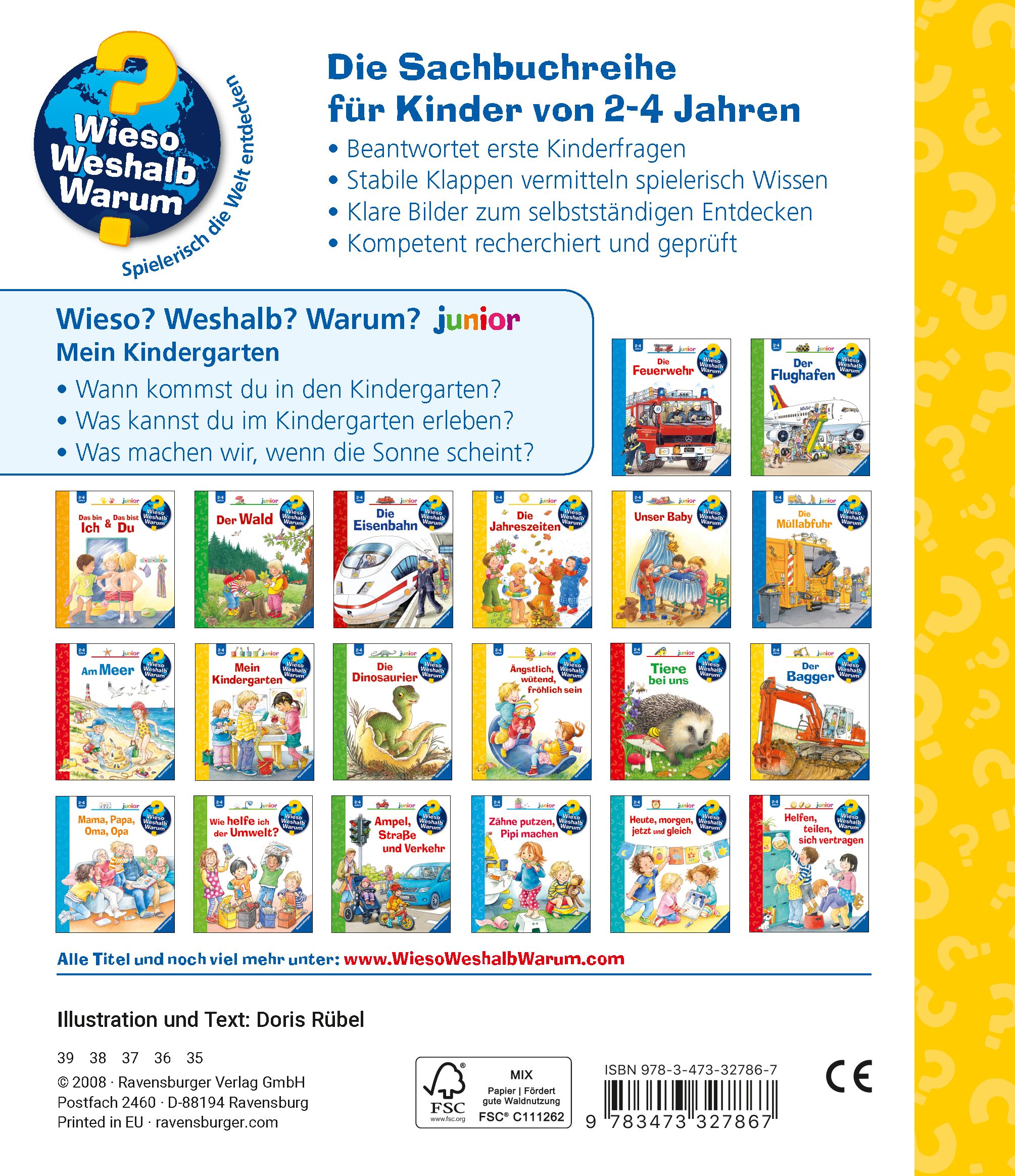 Wieso? Weshalb? Warum? junior, Band 24 - Mein Kindergarten (Mängelexemplar)