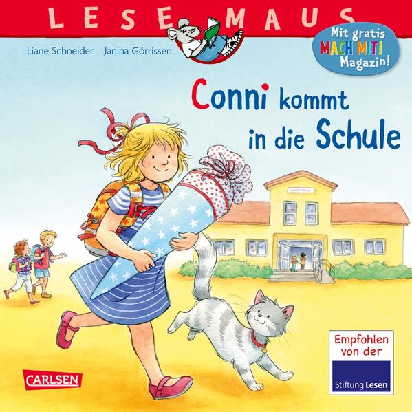 LESEMAUS 101: Conni kommt in die Schule (Mängelexemplar)