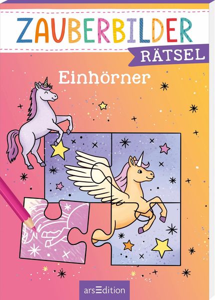 Zauberbilder-Rätsel – Einhörner (Mängelexemplar)