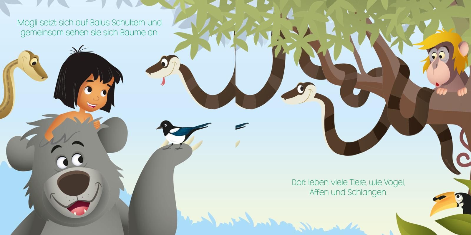 Baby Nelson (unkaputtbar) 3: Disney: Dschungelbuch: Balu liebt Bäume (Mängelexemplar)