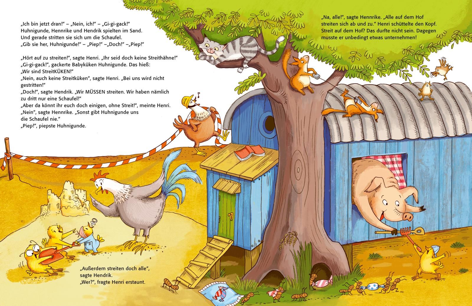 Henri und Henriette 6: Henri und Henriette – Streiten verboten! (Mängelexemplar)