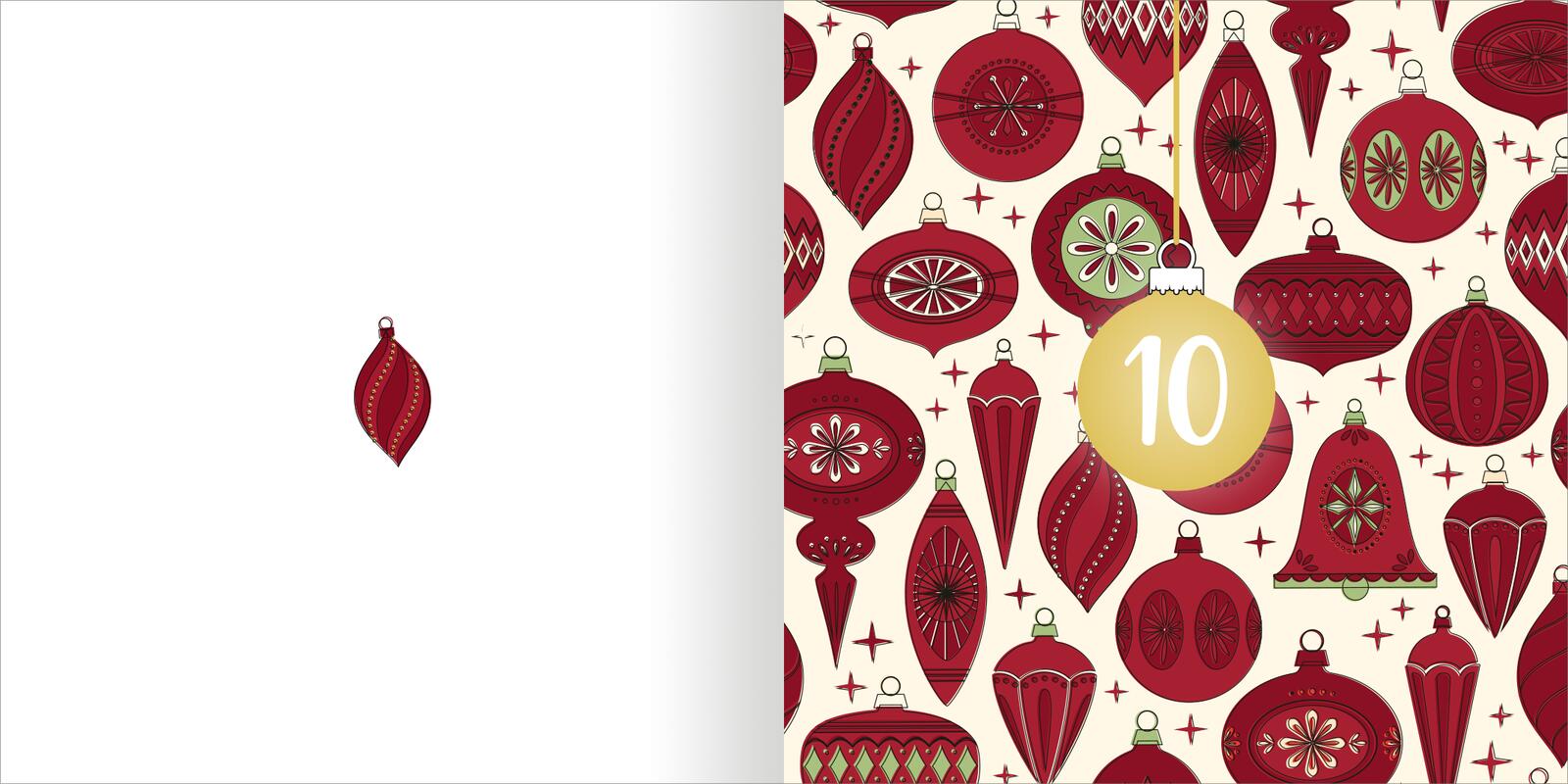 Ausmal-Adventskalender – Mandala-Zauber - 24 Seiten zum Aufschneiden