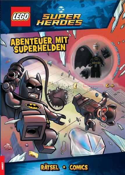 LEGO® DC - Abenteuer mit Superhelden - mit LEGO® Minifigur "Batman und Accessoires" LEGO® DC - Abenteuer mit Superhelden - mit LEGO® Minifigur "Batman und Accessoires"