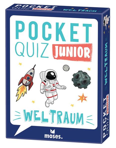 X_Pocket Quiz junior Weltraum (Mängelexemplar)