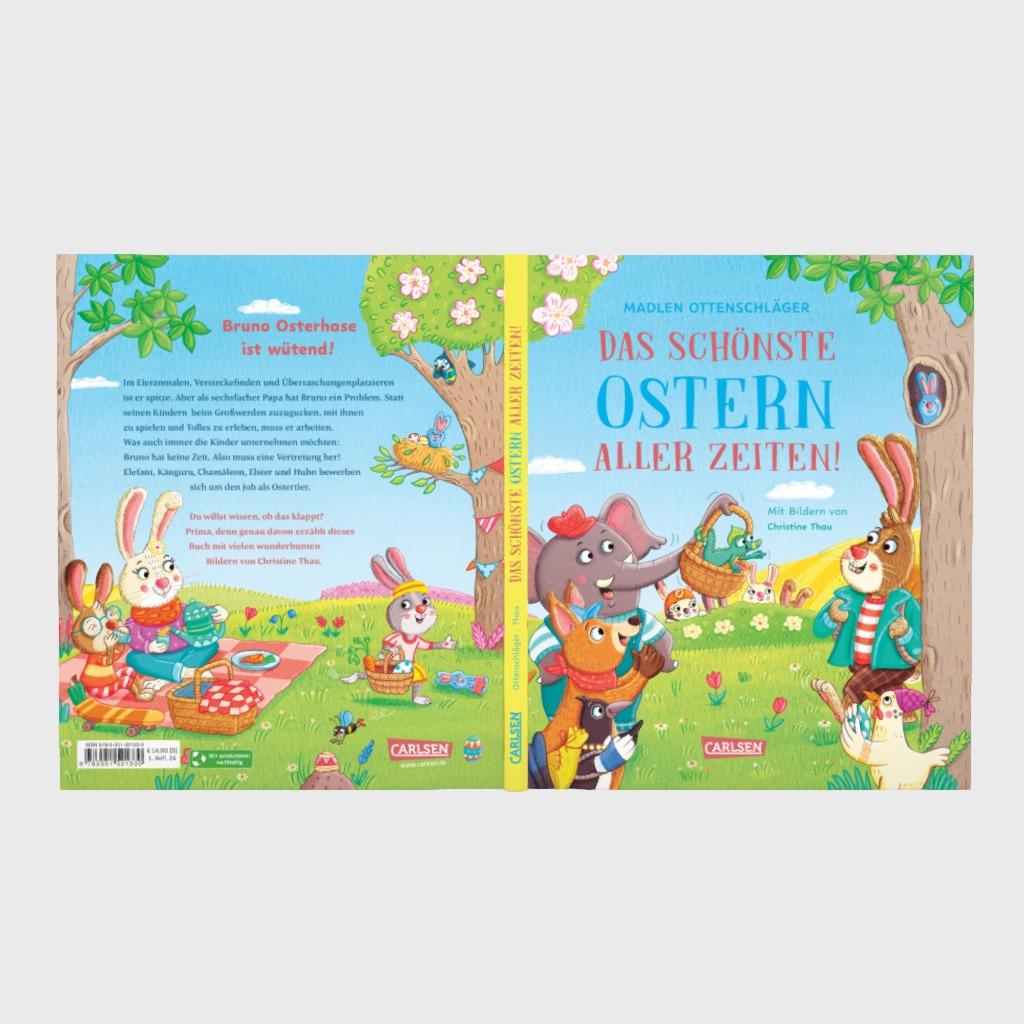 Das schönste Ostern aller Zeiten! - Tolle Geschichte mit witzigen Oster-Tieren (Mängelexemplar)