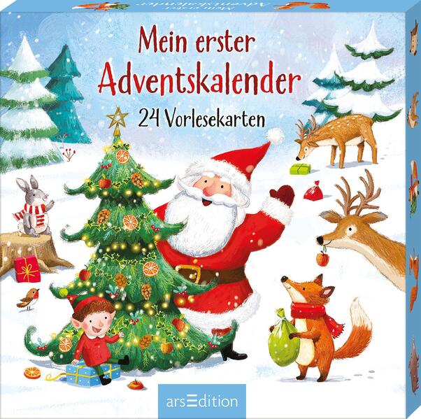Mein erster Adventskalender - 24 Vorlesekarten (Mängelexemplar)
