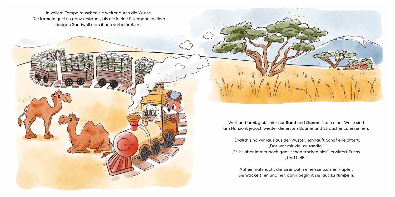 Rund um die Welt mit Fuchs und Schaf. Wildes Afrika
