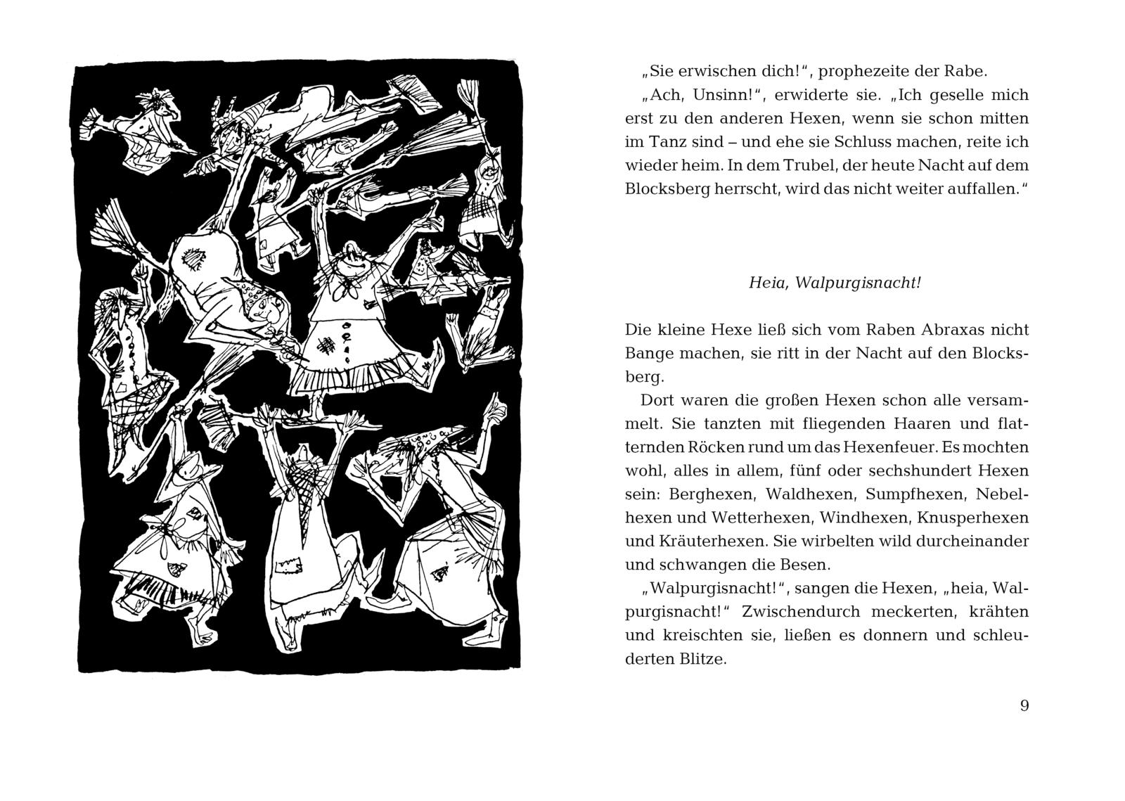 Die kleine Hexe: Die kleine Hexe (Mängelexemplar)