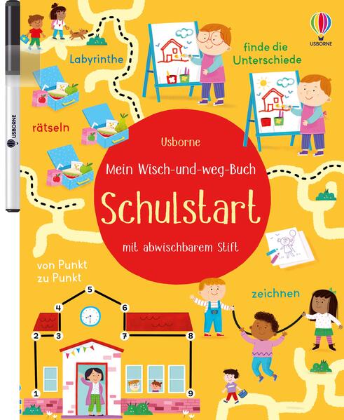 Mein Wisch-und-weg-Buch: Schulstart (Mängelexemplar)