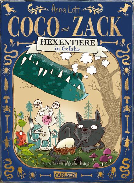 Coco und Zack: Hexentiere in Gefahr (Mängelexemplar)