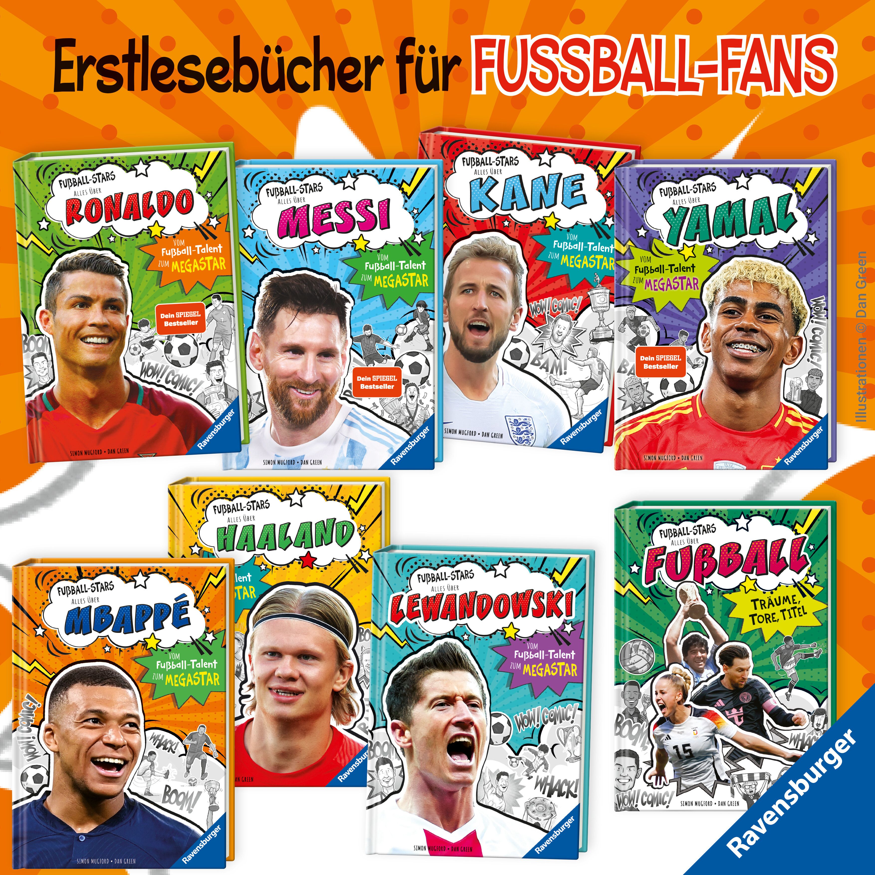 Fußball-Stars - Alles über Mbappé. Vom Fußball-Talent zum Megastar (Mängelexemplar)