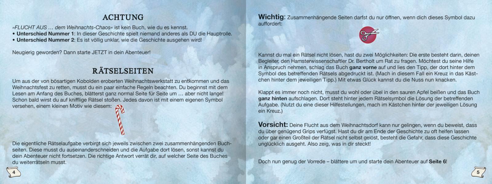 Escape Room – Flucht aus dem Weihnachts-Chaos - Mit Seiten zum Aufschneiden