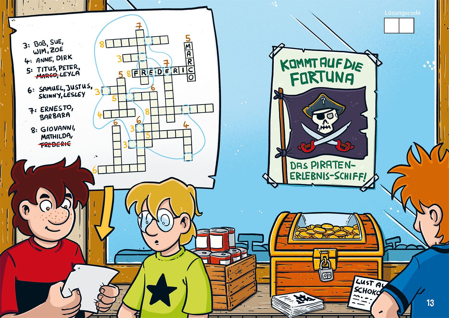 Die drei ??? Kids, Mission Piraten-Code (Mängelexemplar)