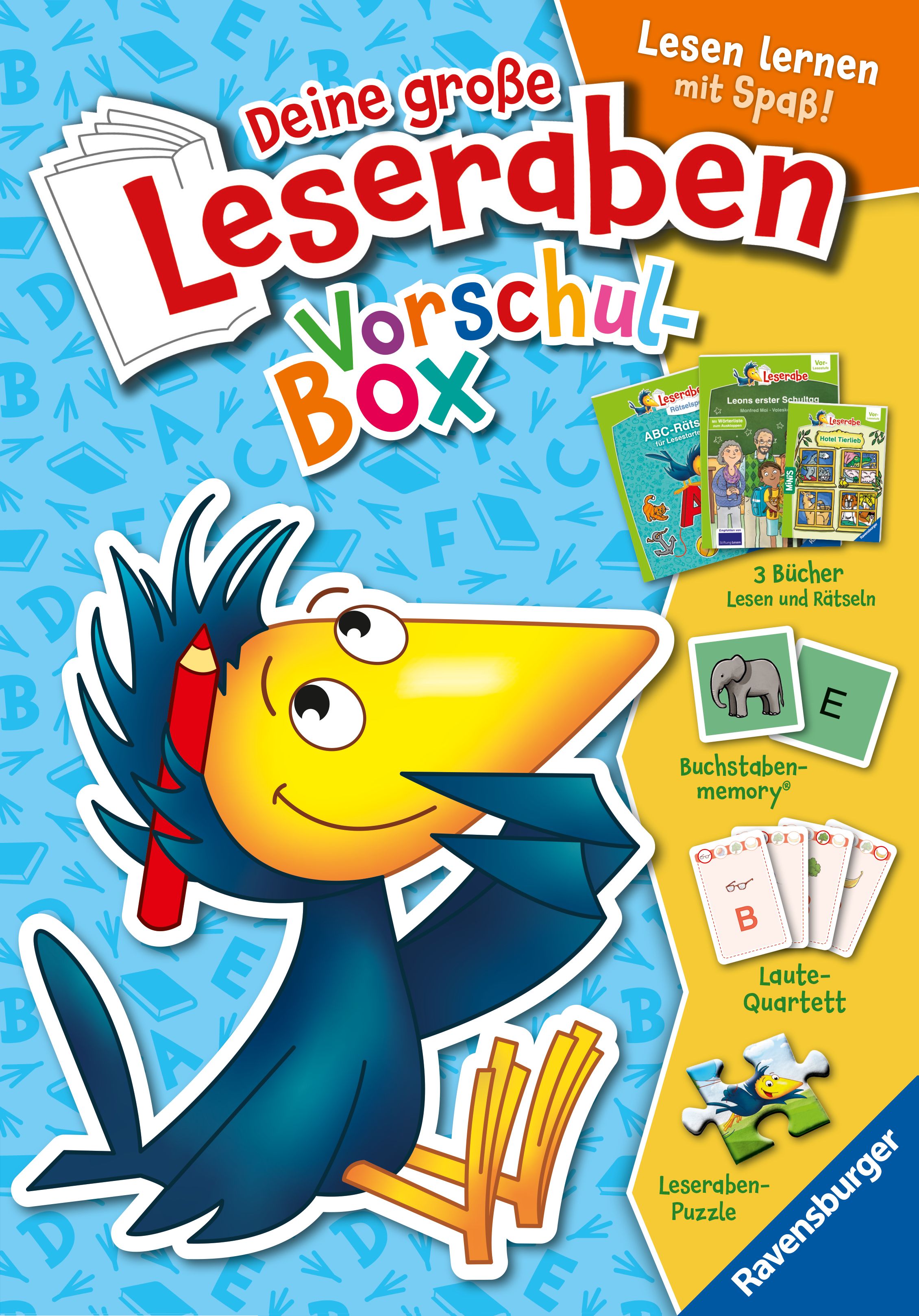 Leserabe Sonderausgaben - Deine große Leseraben Vorschul-Box (Mängelexemplar)