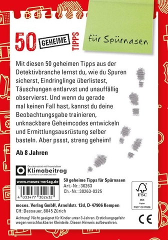 X_50 geheime Tipps für Spürnasen