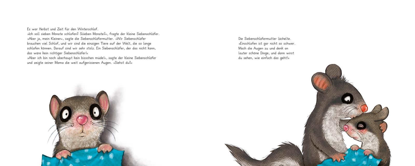 Der kleine Siebenschläfer 1: Die Geschichte vom kleinen Siebenschläfer, der nicht einschlafen konnte (Mängelexemplar)