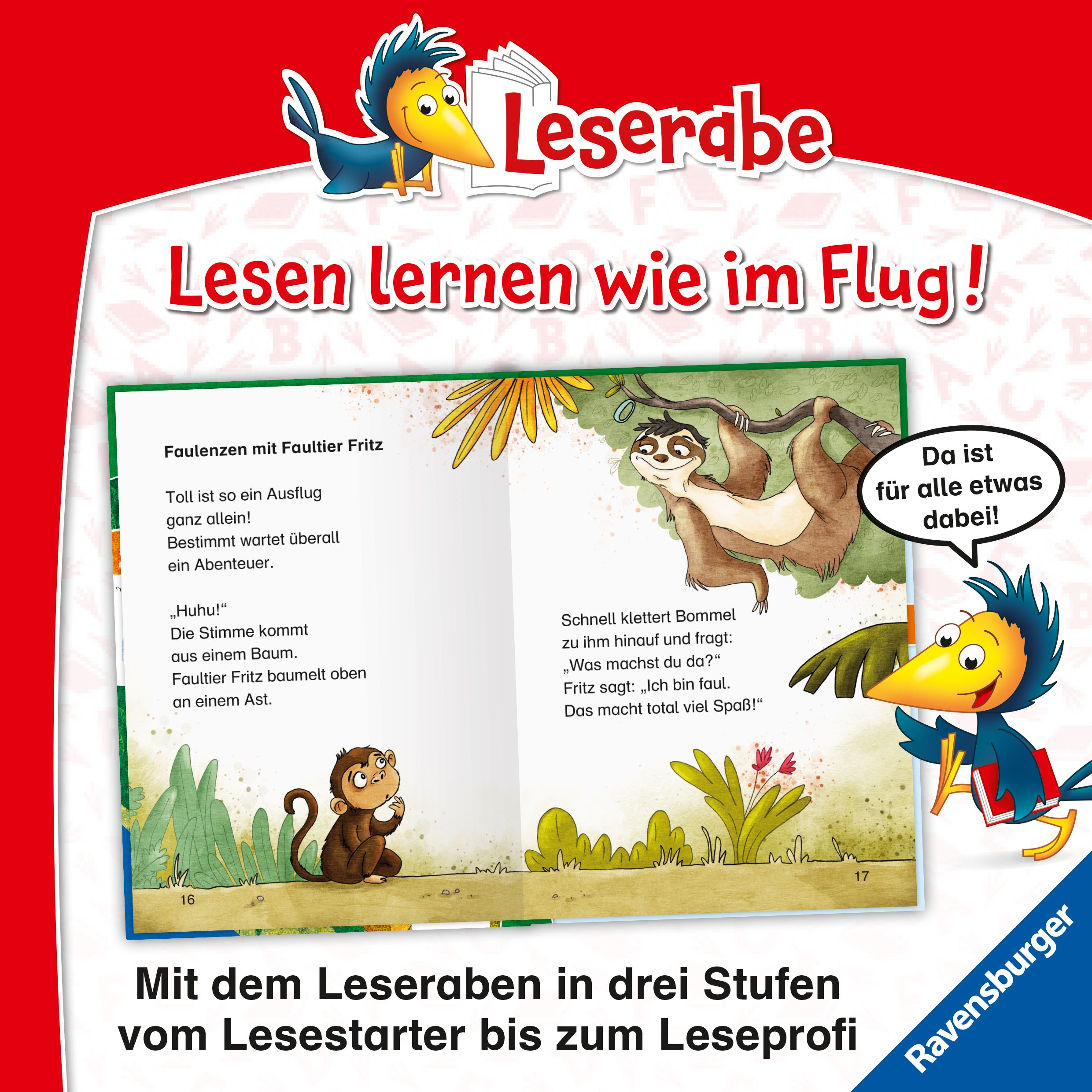 Leserabe Sonderausgaben - Lustige Tiergeschichten zum Lesenlernen (Mängelexemplar)