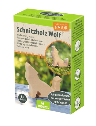X_Expedition Natur Schnitzen leicht gemacht - Waldtiere schnitzen (Motiv wird zufällig gewählt)