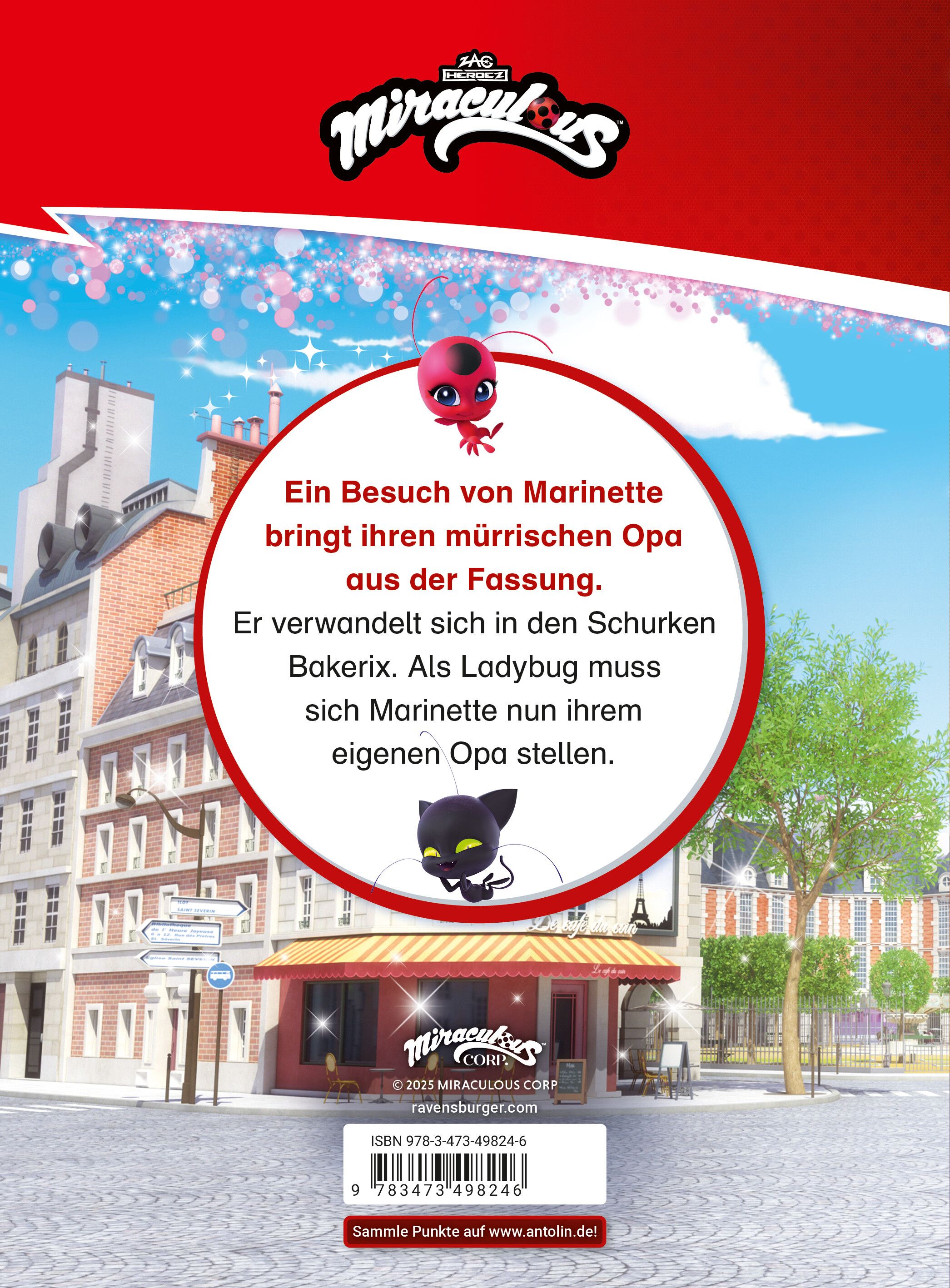 Miraculous - Wer zuletzt backt - Das Erstlesebuch zur Serie (Mängelexemplar)