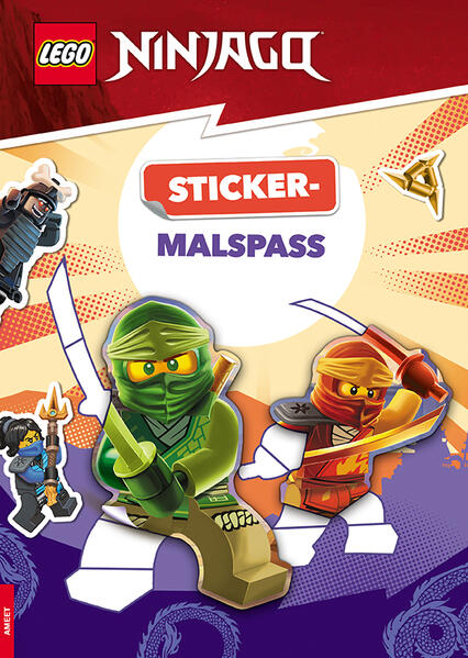 LEGO® NINJAGO® – Sticker-Malspass - mit vielen Stickern