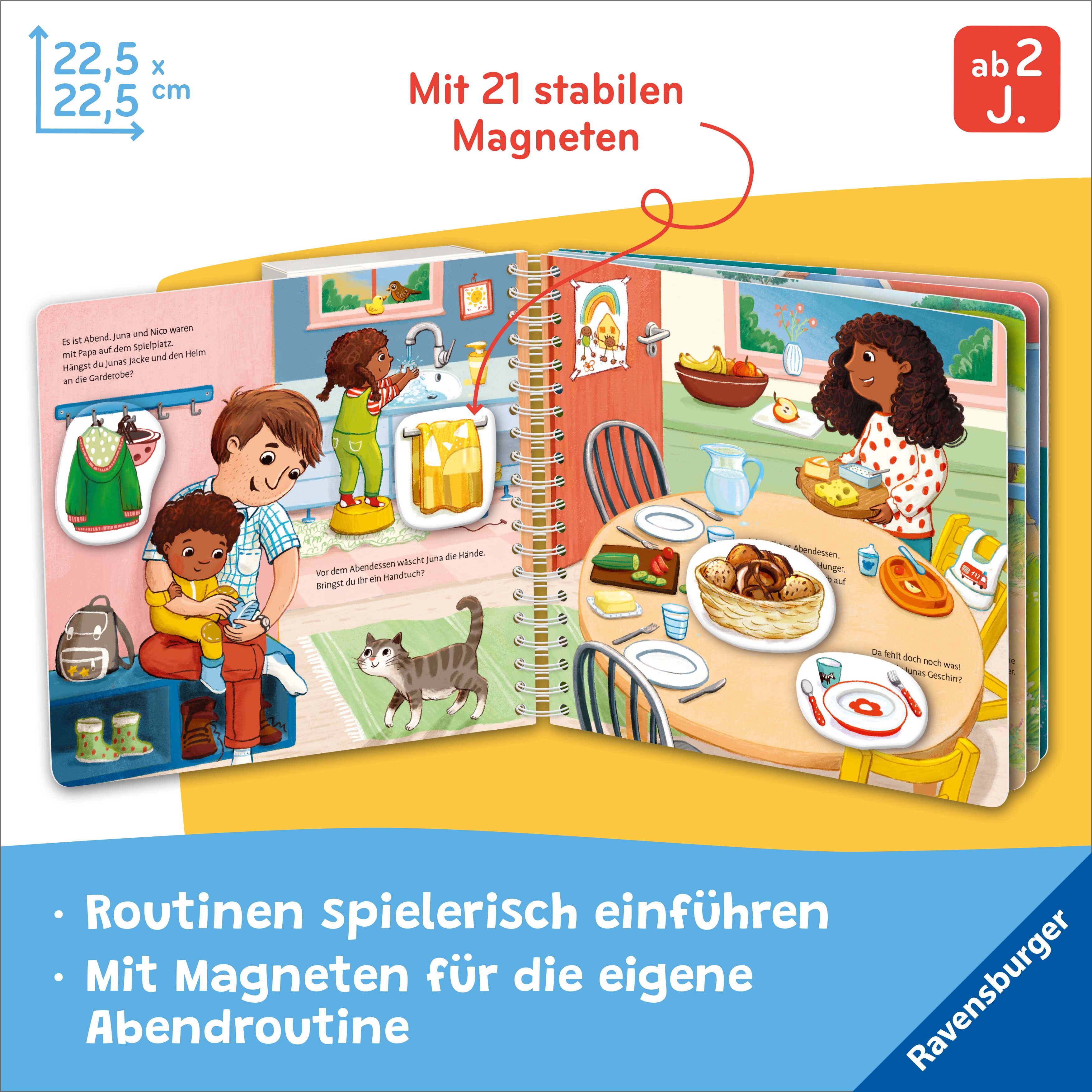 Mein großes Magnetbuch - Das machen wir am Abend (Mängelexemplar)