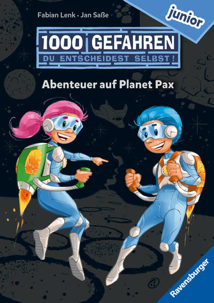 1000 Gefahren junior - Abenteuer auf Planet Pax (Mängelexemplar)