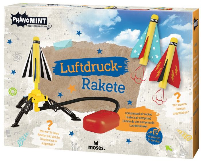 PhänoMINT Luftdruck-Rakete (Verpackung beschädigt)