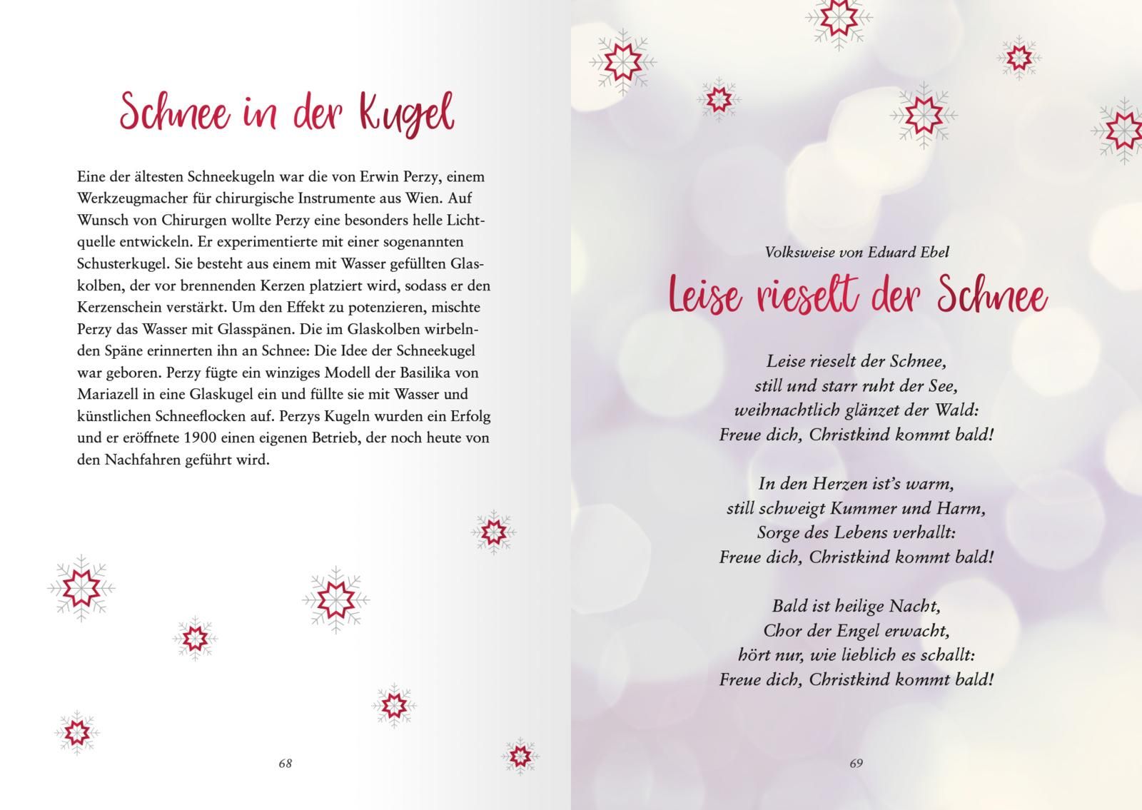 Sternennacht und Schneegeflüster - Wissenswertes, Bräuche und Legenden (Mängelexemplar)