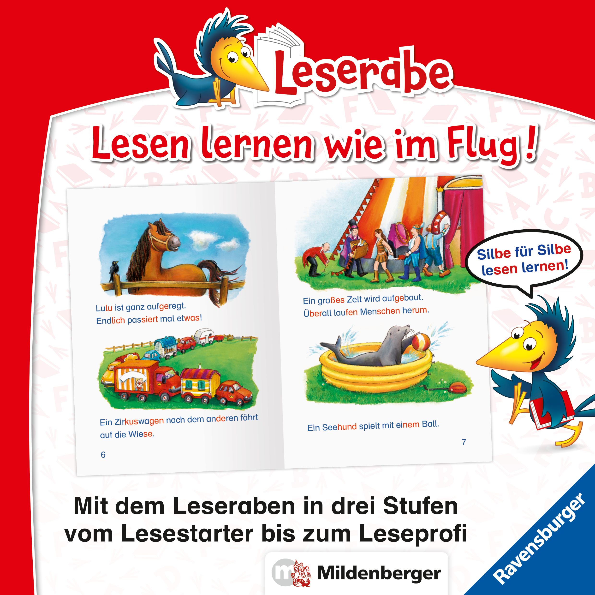 Leserabe mit Mildenberger Silbenmethode - Das tollste Pony der Welt (Mängelexemplar)