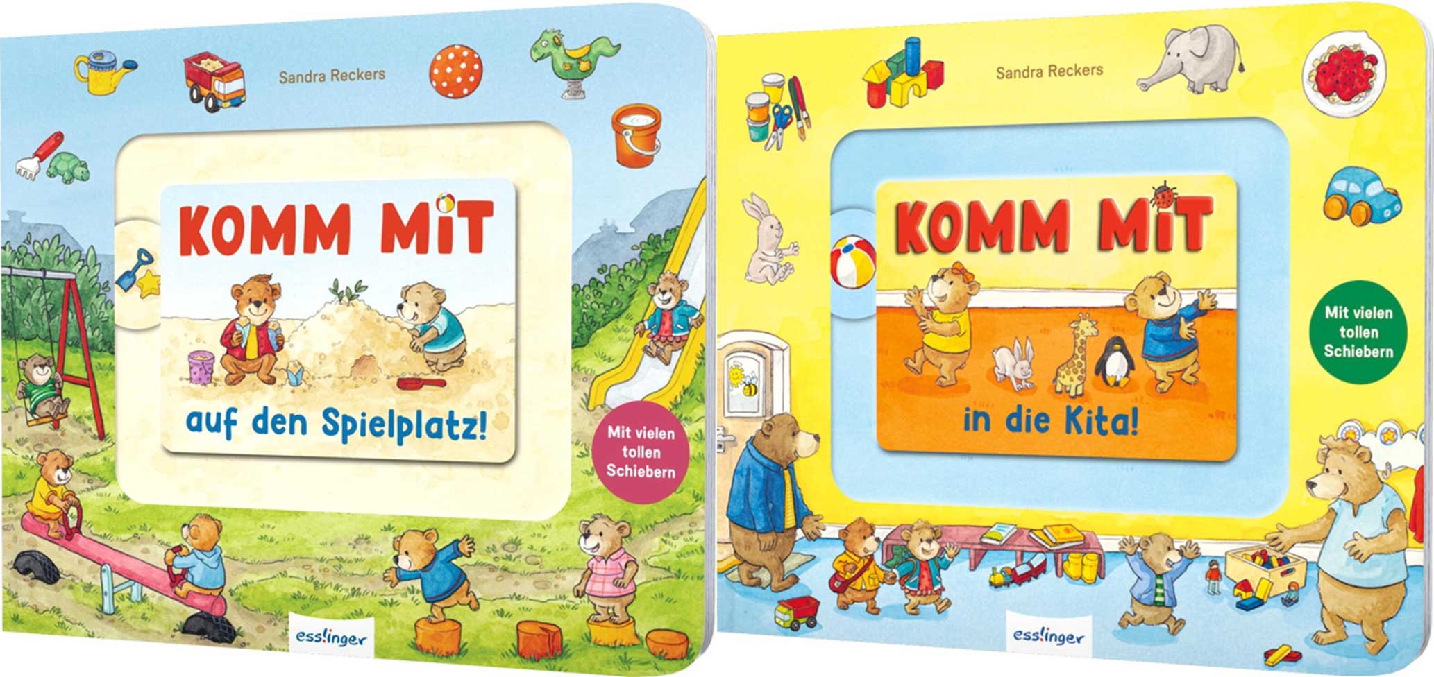 Sparpaket - Komm mit: Auf den Spielplatz | In die Kita (Mängelexemplare)
