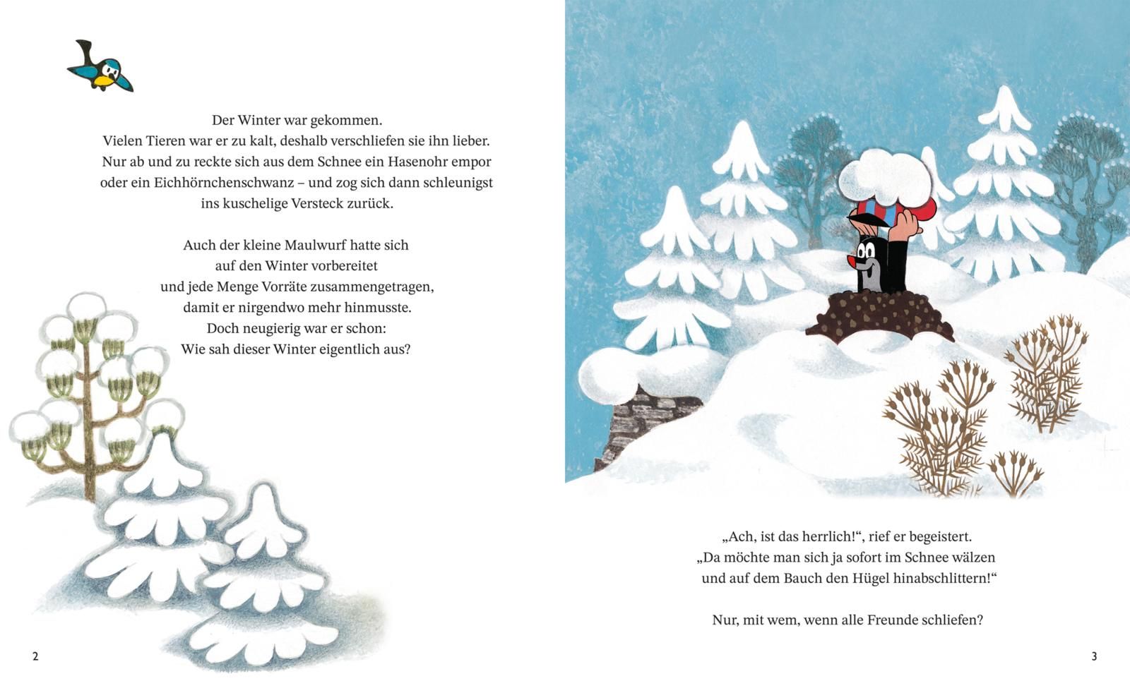 Der kleine Maulwurf und der Schneemann (Mängelexemplar)