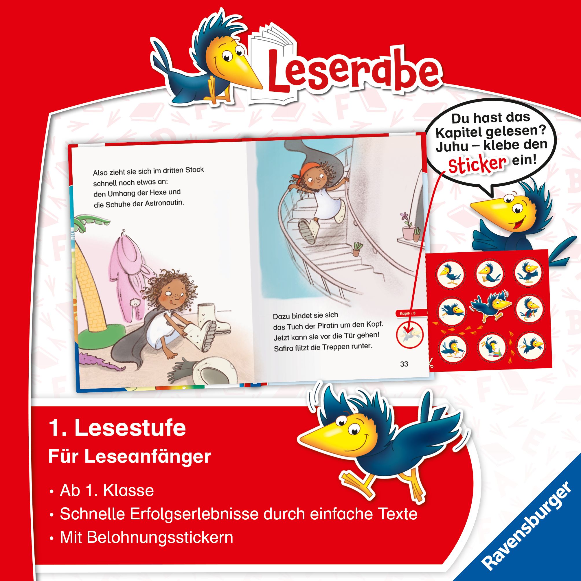 Leserabe 1. Lesestufe - Safiras Prinzessinnen-Schloss (Mängelexemplar)
