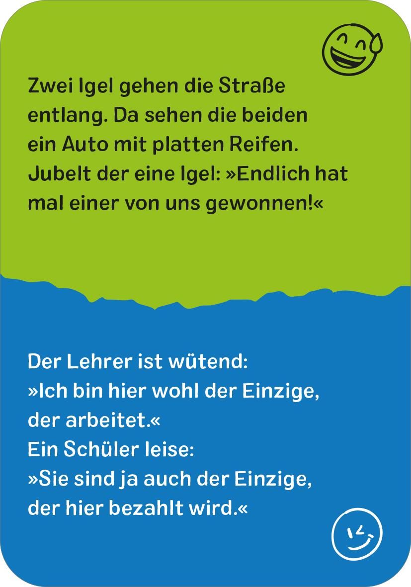Bloß nicht lachen!
