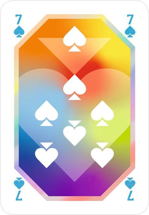 X_Spielkarten rainbow