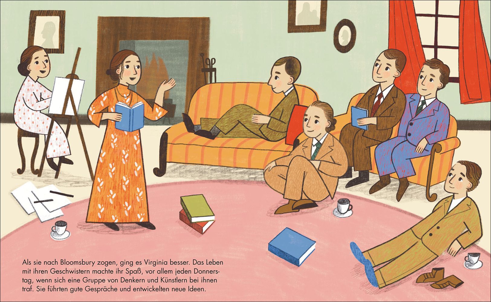 Virginia Woolf – Little People, BIG DREAMS (Deutsche Ausgabe) (Mängelexemplar)