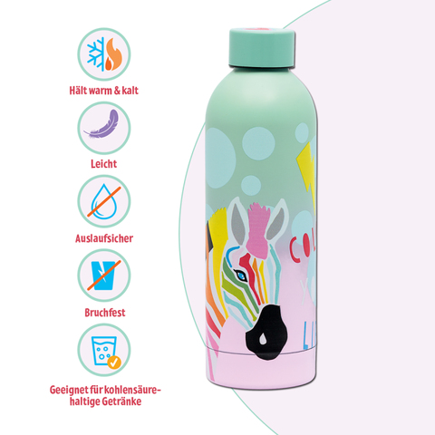 X_Lovely Planet Isolierflasche aus Edelstahl