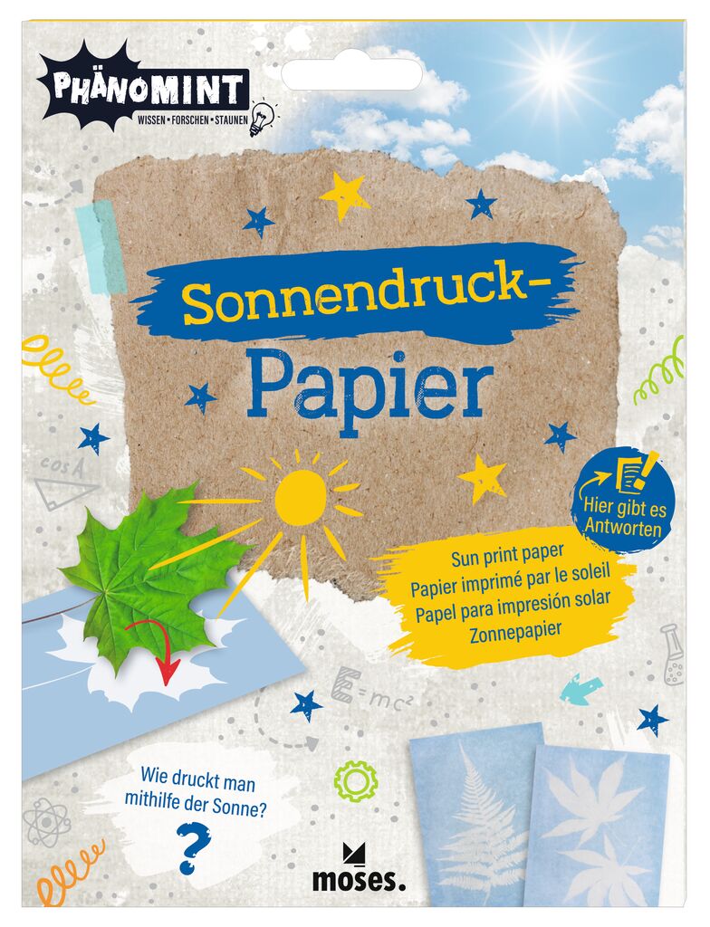 X_PhänoMINT Sonnendruck-Papier