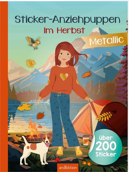 Sticker-Anziehpuppen Metallic – Im Herbst (Mängelexemplar)