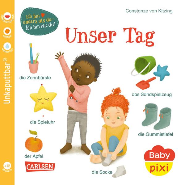 Baby Pixi (unkaputtbar) 117: Unser Tag (Mängelexemplar)