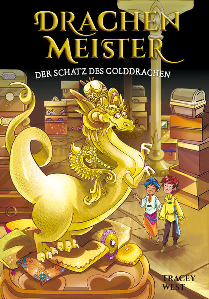Drachenmeister Band 12 - Der Schatz des Golddrachen (Mängelexemplar)
