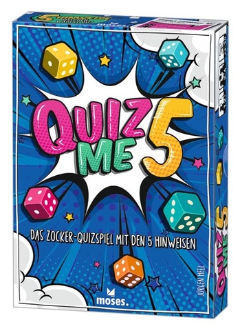 X_QUIZ ME 5 - Das Zocker-Quizspiel mit den 5 Hinweisen
