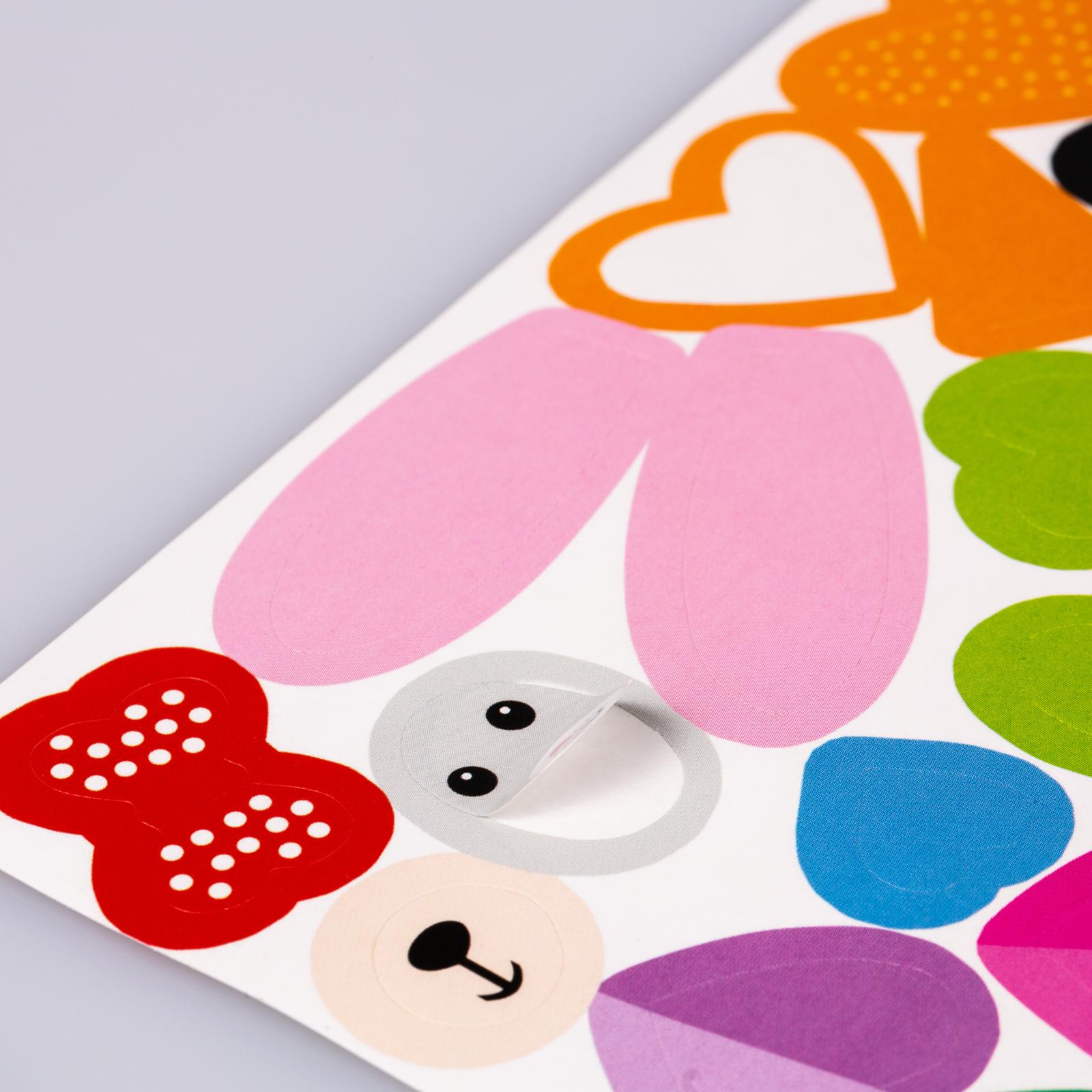 Kreatives Bastelset: Ostern - Set mit Bastelpapier, Seidenpapier, Stickern (Mängelexemplar)