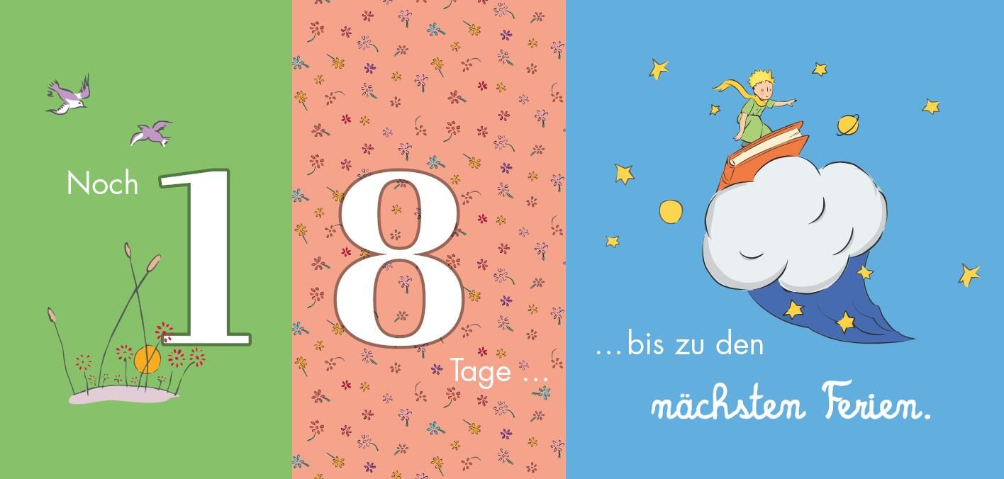 Der Kleine Prinz. Wie lange noch? Dein Countdown für besondere Anlässe (Mängelexemplar)
